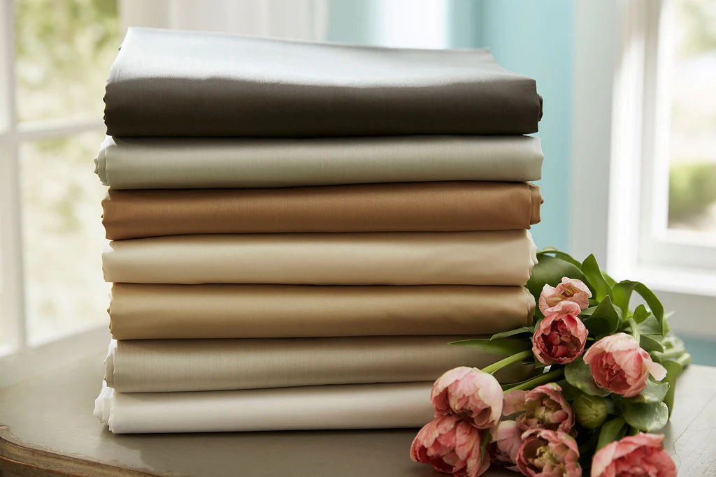 Rayon - Cotton Sheets for a Breathable and Soft BlendSDH Julia Fitted Sheet - Queen - Latte