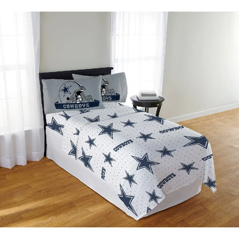 Hypoallergenic Silk Sheets for Sensitive SleepersNFL 821 Cowboys Full Sheet Set Monument