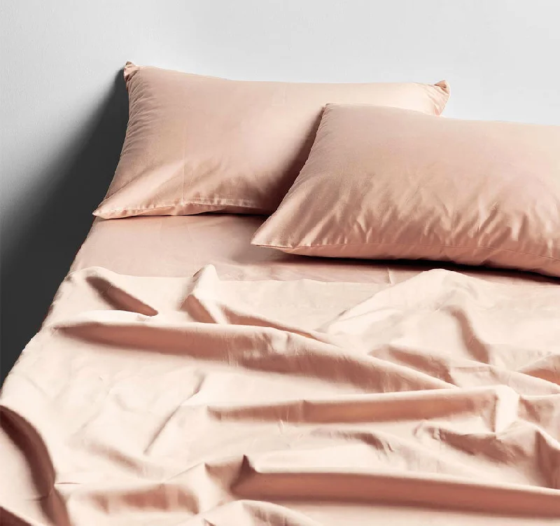 Anti - Pill Microfiber Sheets for a Smooth AppearanceHalo Organic Cotton Sheet Set Range Lotus