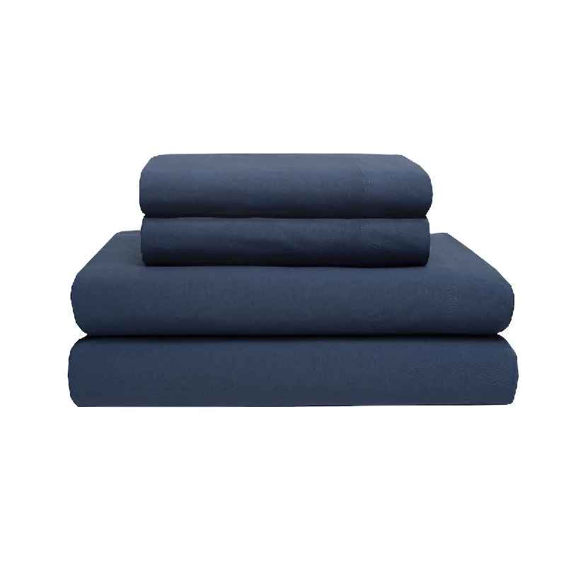 Fitted Sheets with Reinforced Corners for Long - Lasting UseJersey Knit Cotton Sheet Set