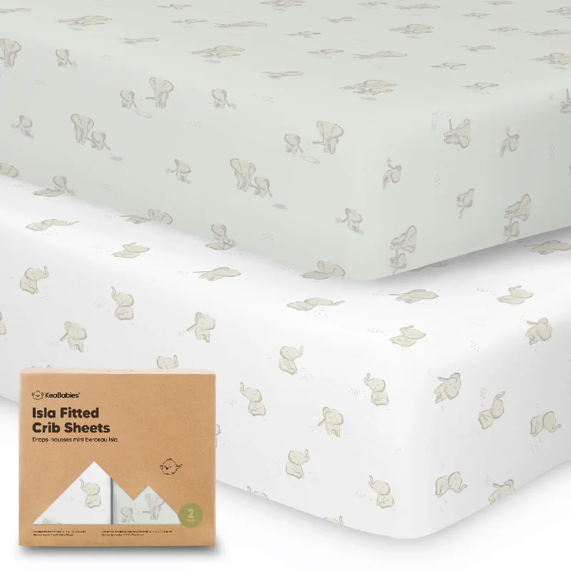 Queen - Size Sheet Sets with a European Pillowcase SetIsla Fitted Crib Sheets (Elly)