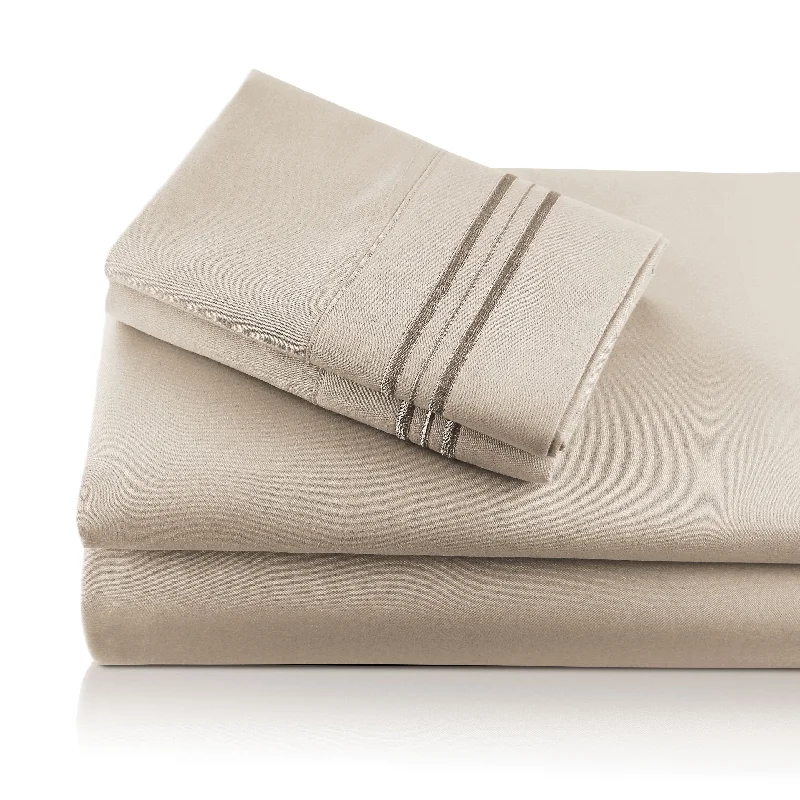 Organic Flannel Sheets for a Natural and Warm SleepTribeca Bamboo Luxury Sheets Set