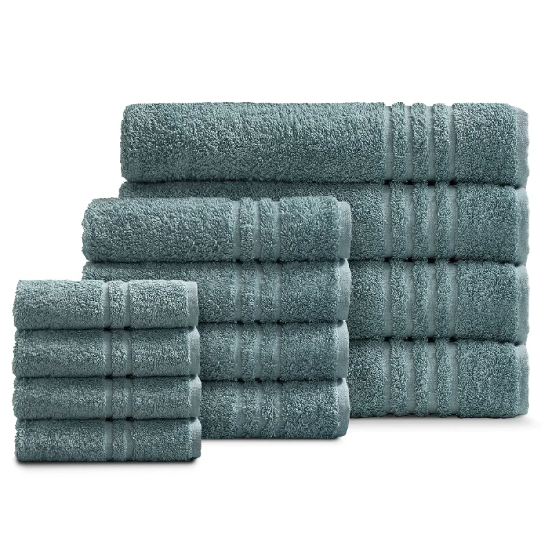 Decorative Pillows for Living Room MakeoverLuxury Cotton 12-Piece Face-Hand-Body Towel Set