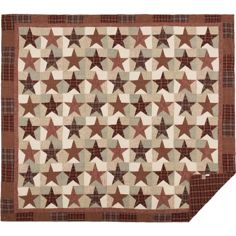 Bed skirts for beds with a round frameAbilene Star Luxury King Quilt 120Wx105L