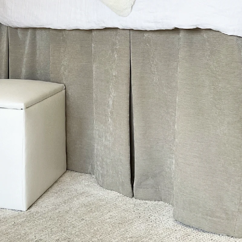 Bed skirts for beds with a metal frameBed Skirt Panel - Lunar Quarry