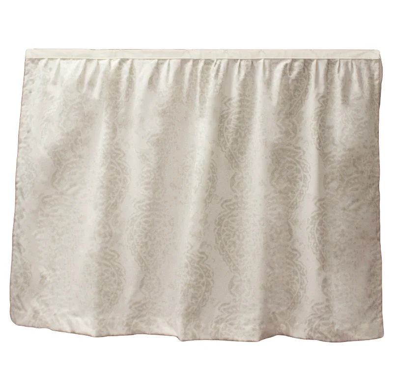 Bed skirts for water beds to give them a more traditional lookBed Skirt Panel - Manning French Gray