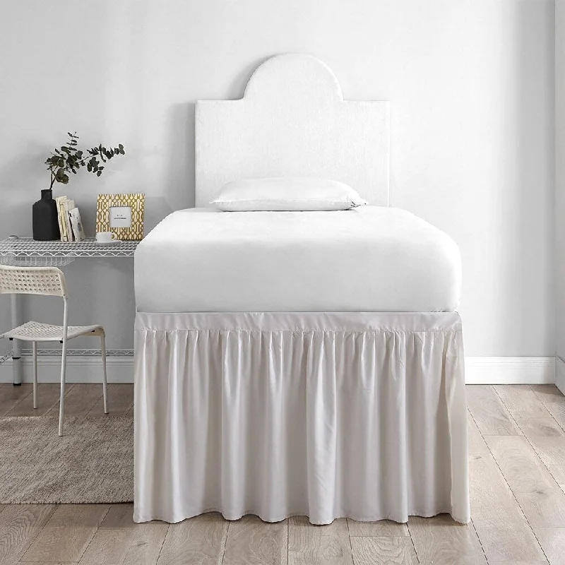 Bed skirts for beds with a decorative - carved frameBed Skirt Twin XL (3 Panel Set) - Jet Stream