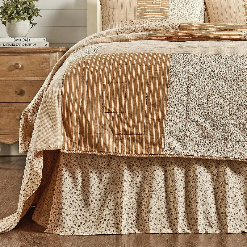 Bed skirts for beds with a wooden frameCamilia King Bed Skirt 78x80x16