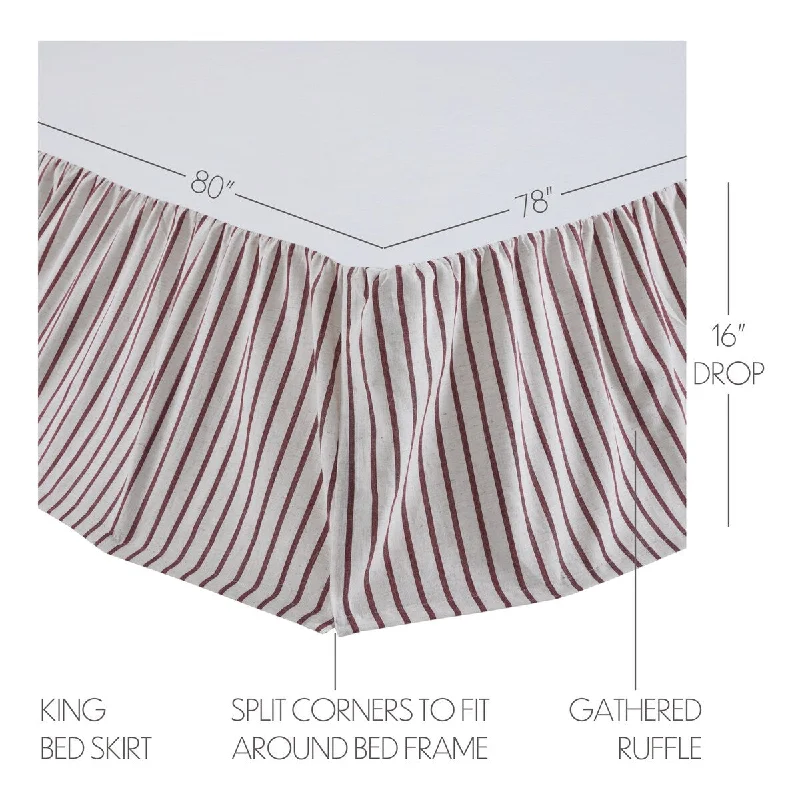 Bed skirts for beds with a solid - panel frameCelebration King Bed Skirt 78x80x16