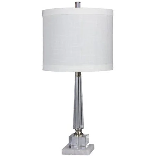 Bed skirts for beds with a square frameCrystal Column Lamp