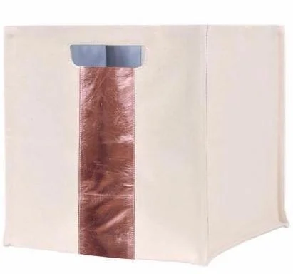 Bed skirts for adjustable - height bedsCubby Bin Rose Gold - Medium