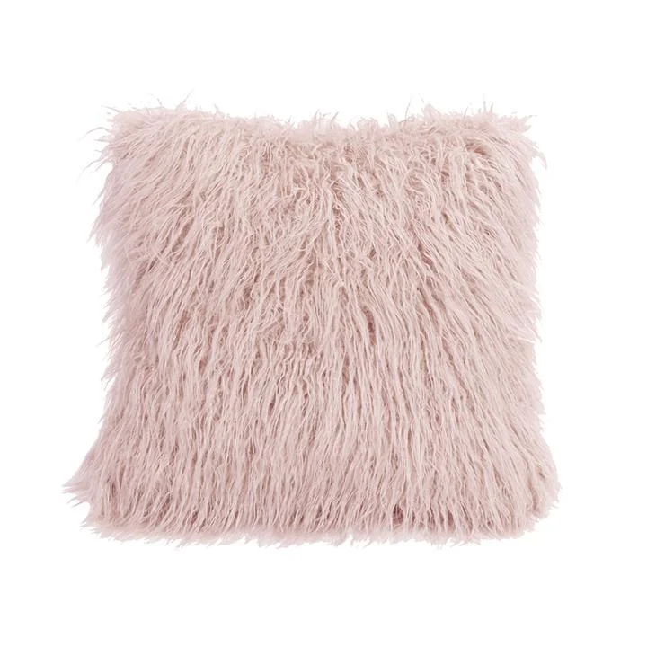 Bed skirts for beds with a slatted frameHimalayan Faux Fur Pillow - Pink