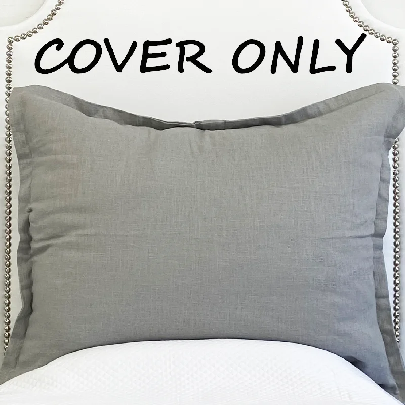 Bed skirts for beds with a canopy frameHuge Dutch Euro Cover- Light Gray (Insert Not Included) In Stock