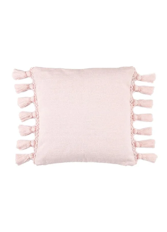 Bed skirts for beds with a fabric - covered frameKate Spade Yorkville Tassel Pillow - Blush