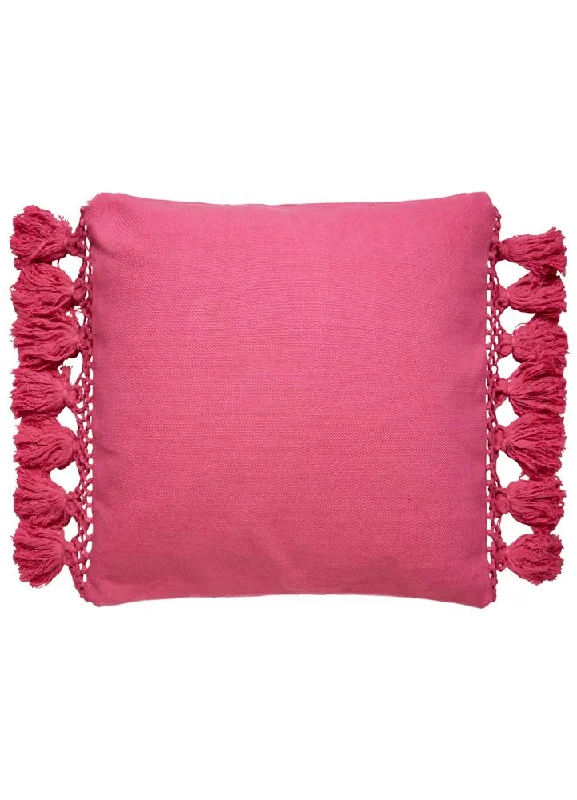 Bed skirts for beds with a round frameKate Spade Yorkville Tassel Pillow - Fuscia