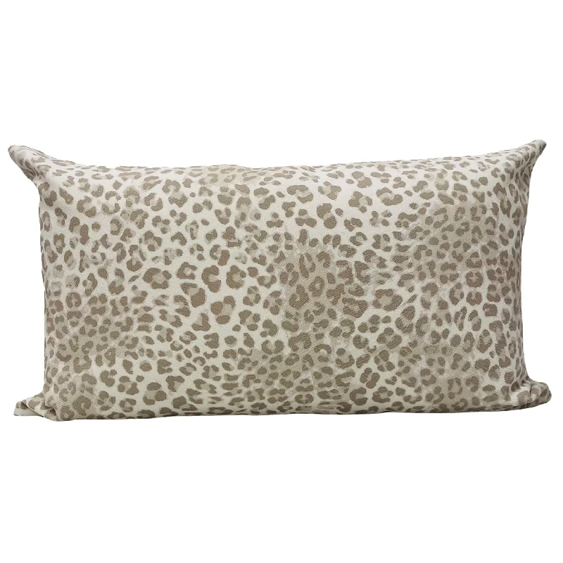 Bed skirts for beds with a round frameLush Leopard Lumbar