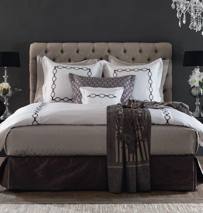 Duvet covers to pair with down comforters for maximum warmthMilano Embroidered Duvet Cover