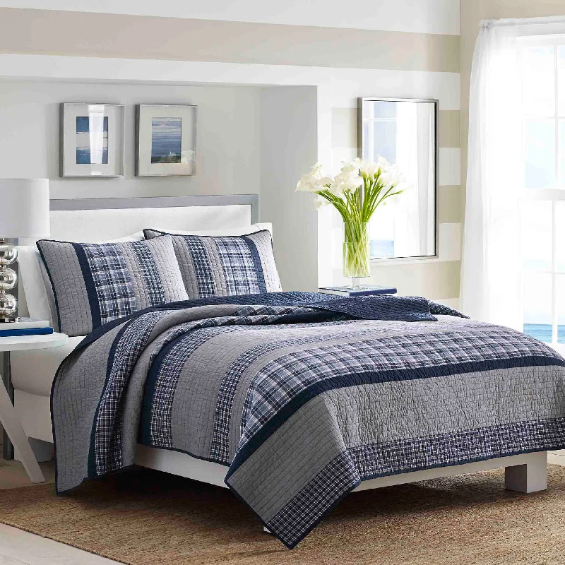 King - size comforters to fit large king - sized beds perfectlyNautica Adelson Quilt