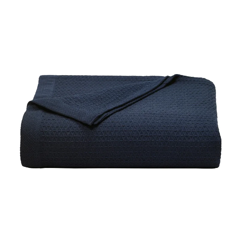 Queen - size comforters for standard queen - sized mattressesNautica Baird Indigo Blanket