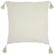 Bed skirts for adjustable - height bedsOstrich Tassel Pillow - Ivory