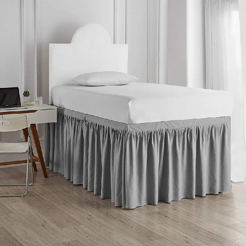 Twin XL 30-inch Drop 3 Panel Bed Skirt