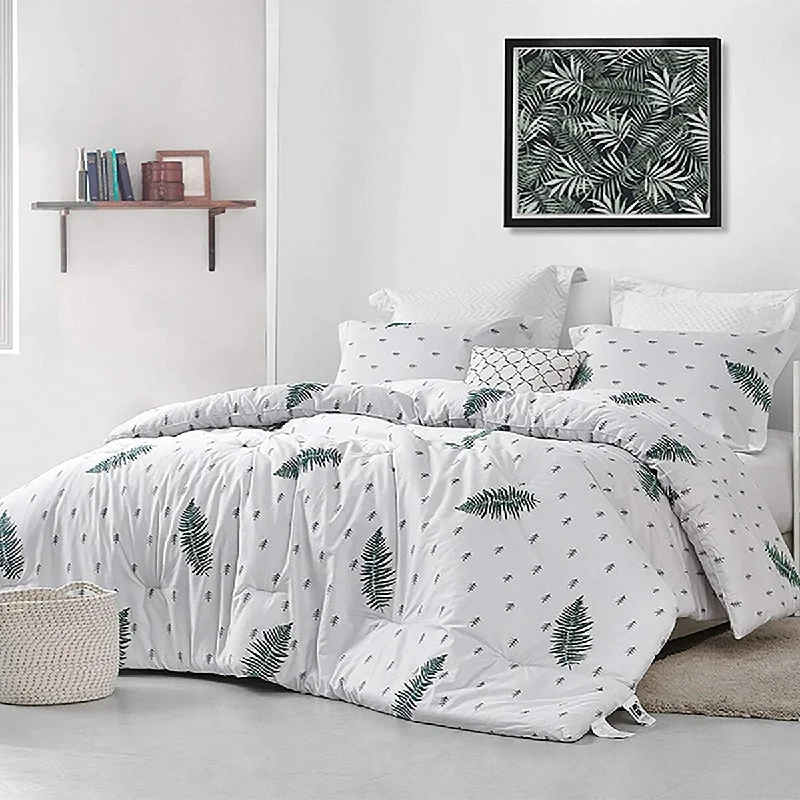 Duck down comforters with a softer feel and good warmth retentionWhite Pine Oversized Comforter - 100% Cotton