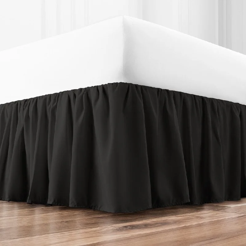 Bed skirts for beds with a slatted frameZen Collection Ruffled Bed Skirt